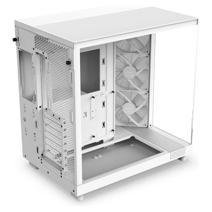 NZXT H6 FLOW RGB ALL White MidiTower Glasfenster CC-H61FW-R1