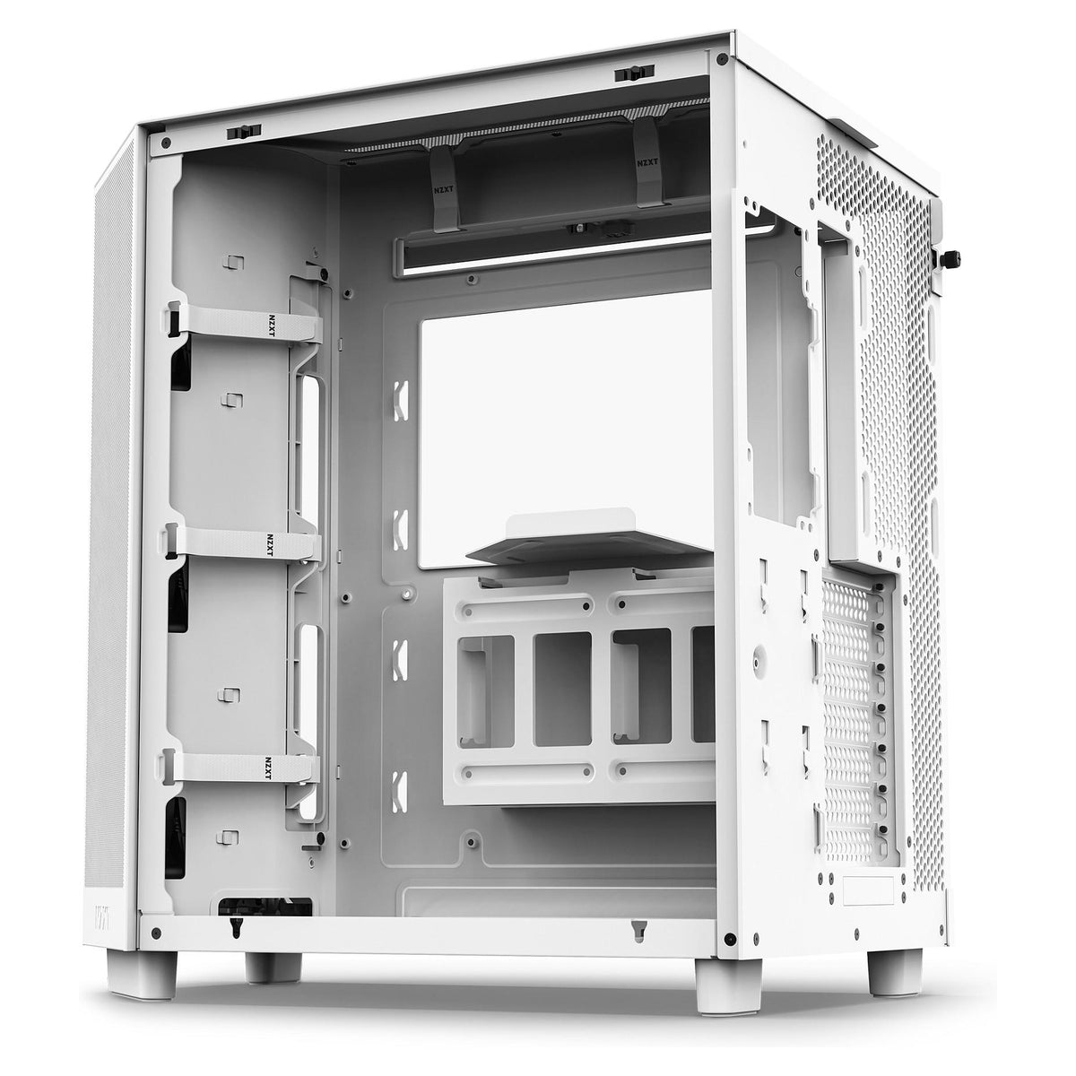 NZXT H6 FLOW RGB ALL White MidiTower Glasfenster CC-H61FW-R1