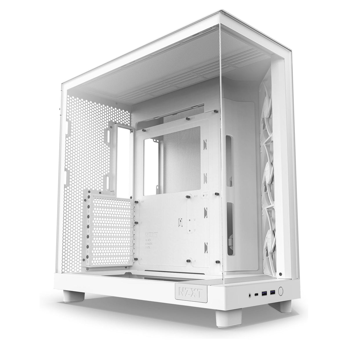 NZXT H6 FLOW ALL White MidiTower Glasfenster CC-H61FW-01