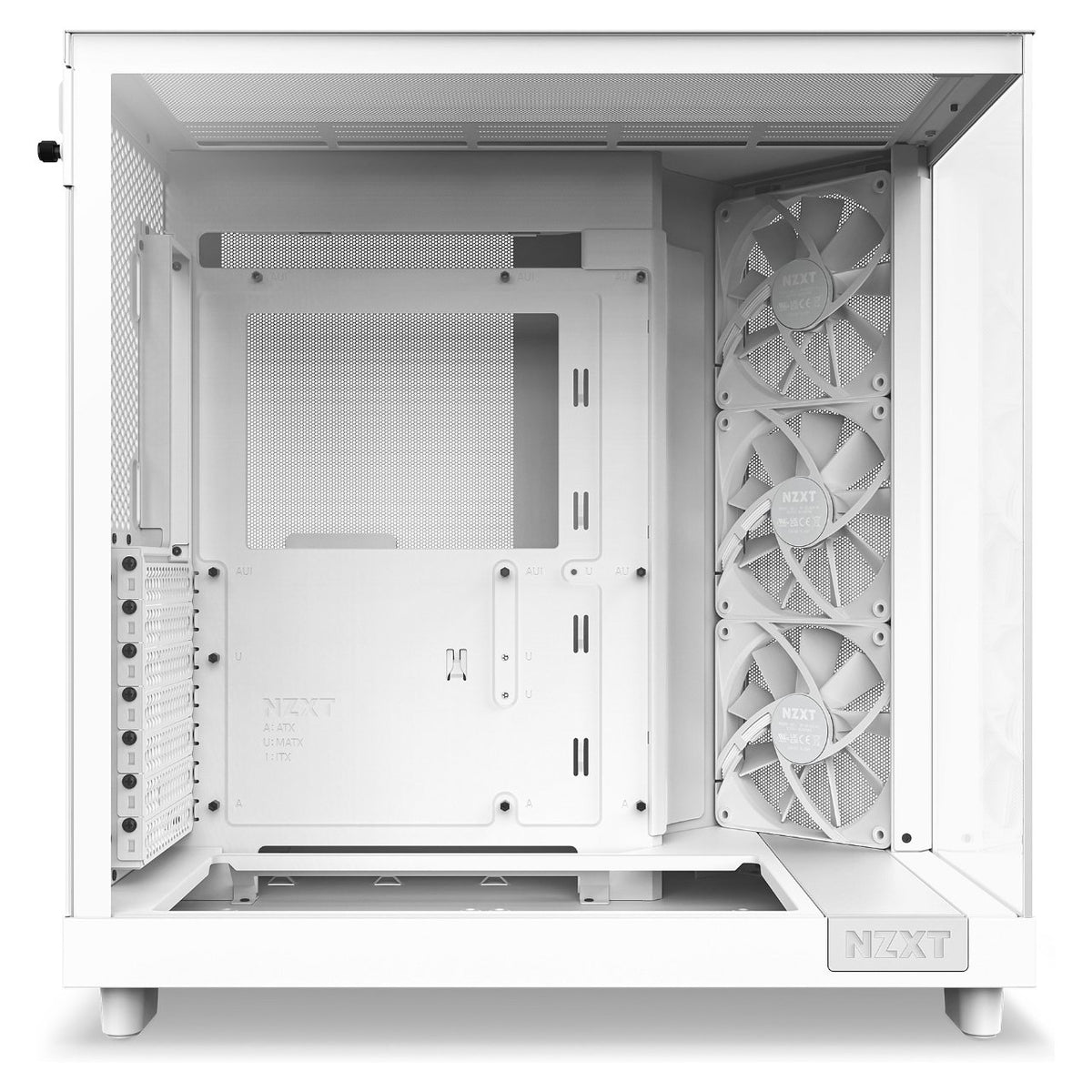 NZXT H6 FLOW ALL White MidiTower Glasfenster CC-H61FW-01