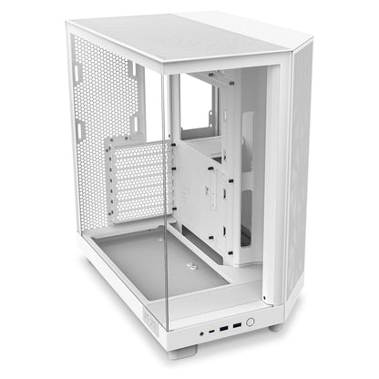 NZXT H6 FLOW ALL White MidiTower Glasfenster CC-H61FW-01