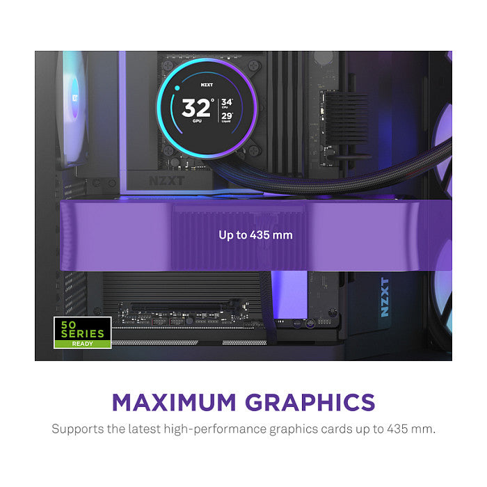 NZXT H9 FLOW RGB+ (2025) All Black MidiTower CM-H92FB-P1