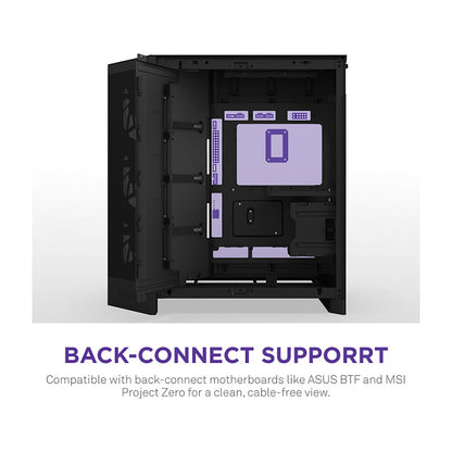 NZXT H9 FLOW RGB+ (2025) All Black MidiTower CM-H92FB-P1
