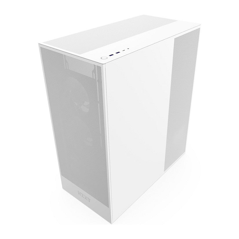 NZXT H7 FLOW RGB ALL White Glasf. CM-H72FW-R1