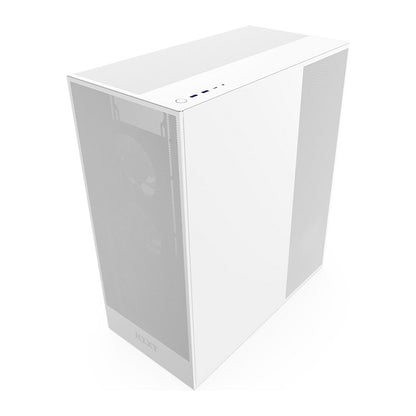 NZXT H7 FLOW RGB ALL White Glasf. CM-H72FW-R1