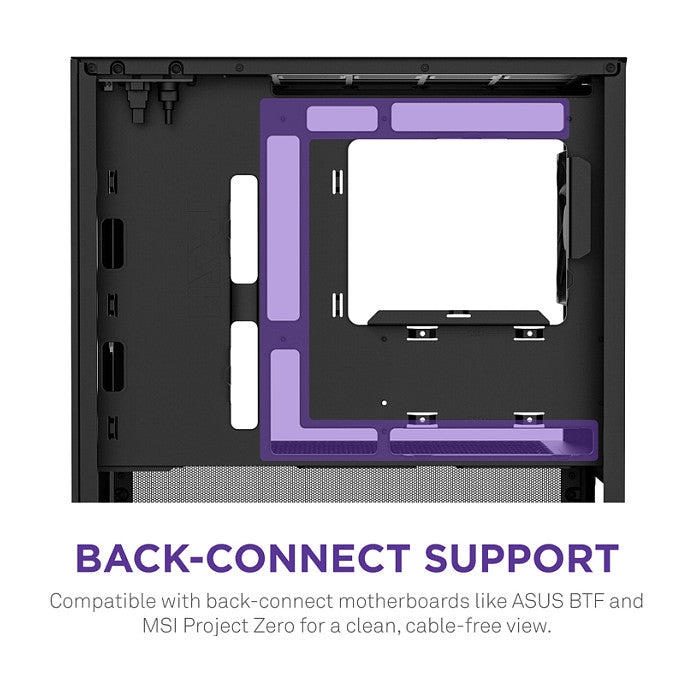 NZXT H3 FLOW All Black MidiTower Mesh CC-H31FB-01