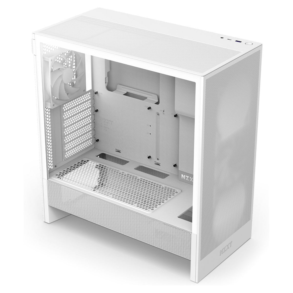 NZXT H5 FLOW ALL White Glasfenster CC-H52FW-01