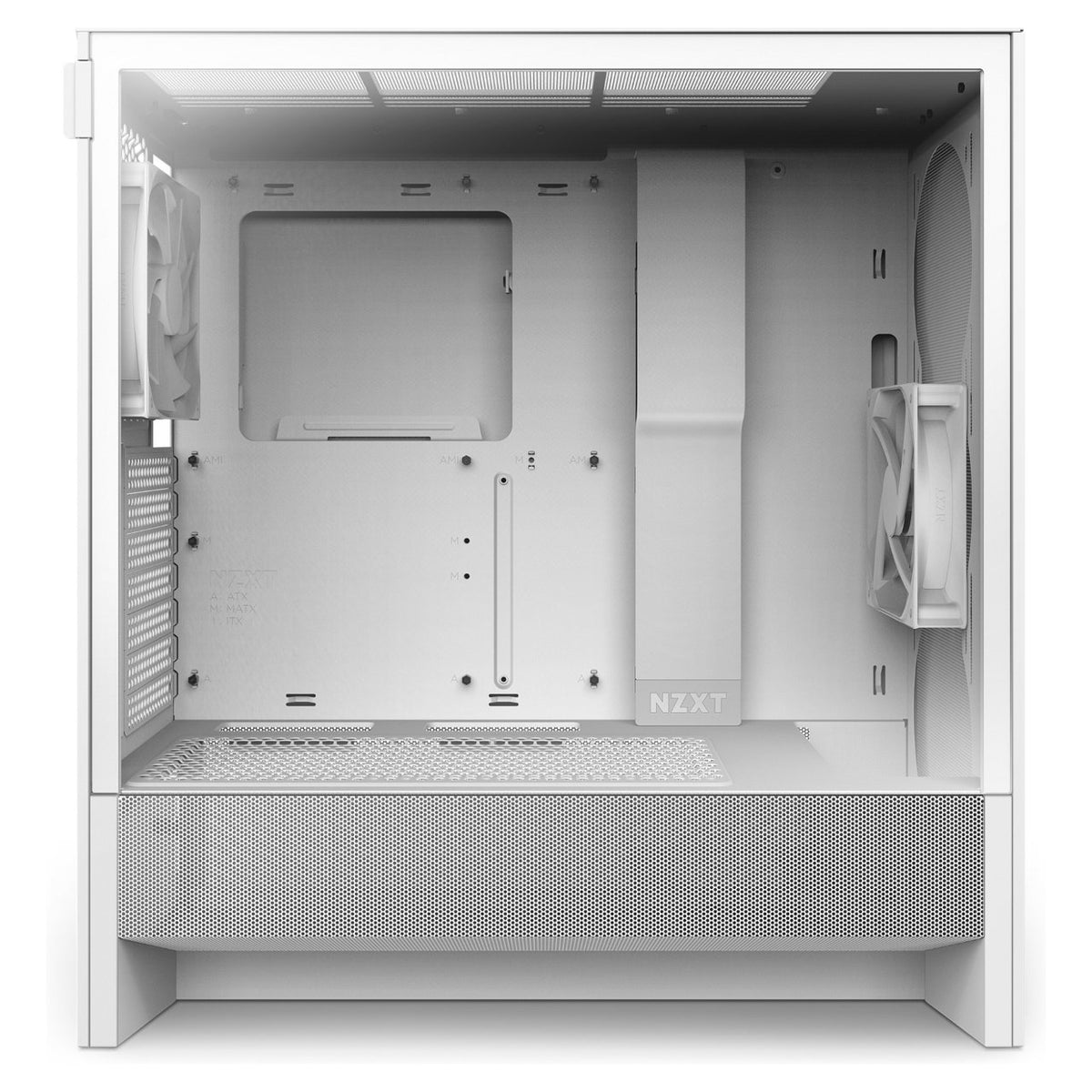 NZXT H5 FLOW ALL White Glasfenster CC-H52FW-01