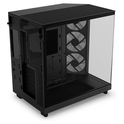 NZXT H6 FLOW RGB ALL Black MidiTower Glasfenster CC-H61FB-R
