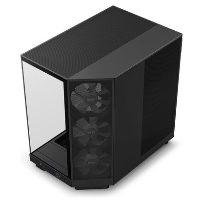 NZXT H6 FLOW RGB ALL Black MidiTower Glasfenster CC-H61FB-R