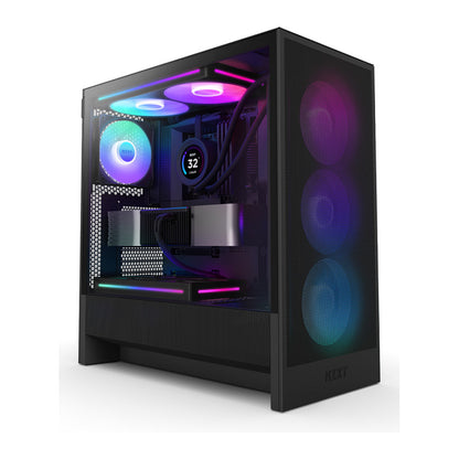 NZXT H5 FLOW RGB ALL Black Glasfenster CC-H52FB-R1