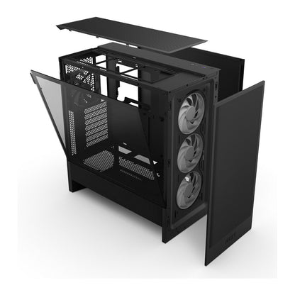 NZXT H5 FLOW RGB ALL Black Glasfenster CC-H52FB-R1