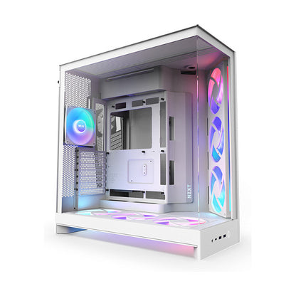 NZXT H9 FLOW RGB+ All White MidiTower CM-H92FW-P1