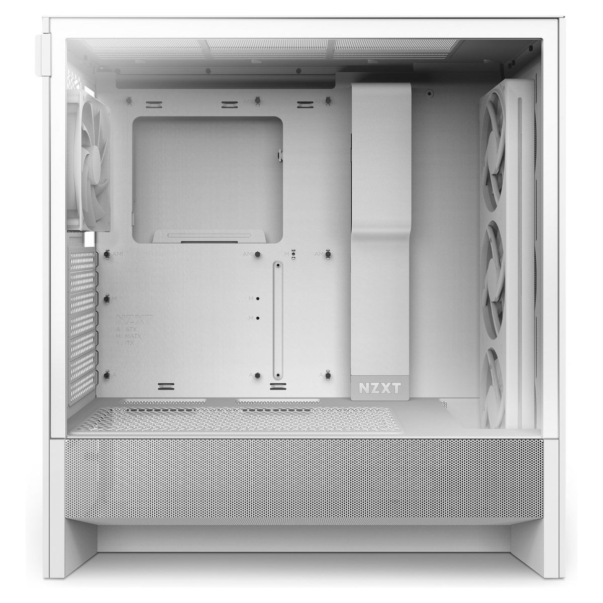 NZXT H5 FLOW RGB ALL White Glasfenster CC-H52FW-R1