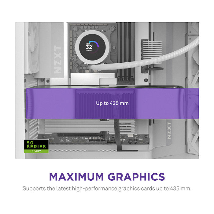 NZXT H9 FLOW All White MidiTower CM-H92FW-01