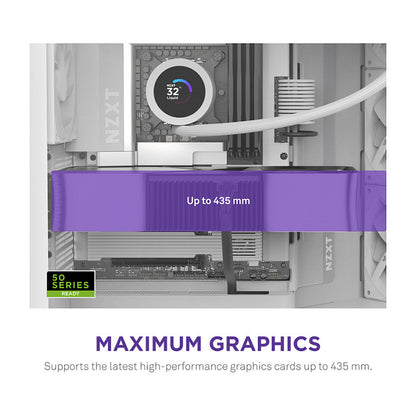 NZXT H9 FLOW All White MidiTower CM-H92FW-01