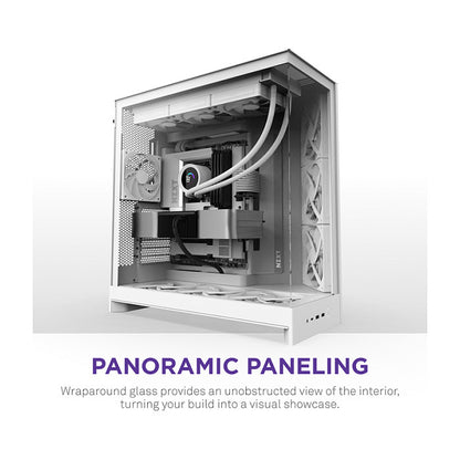 NZXT H9 FLOW All White MidiTower CM-H92FW-01