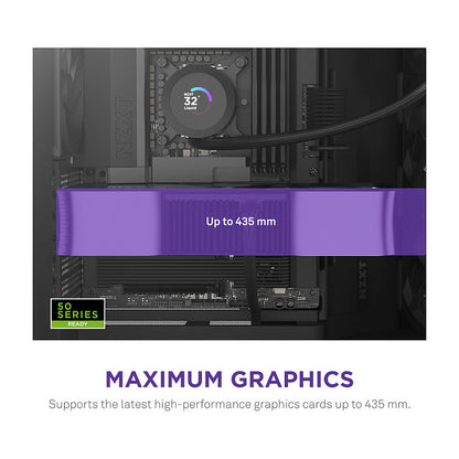 NZXT H9 FLOW All Black MidiTower Mesh CM-H92FB-01