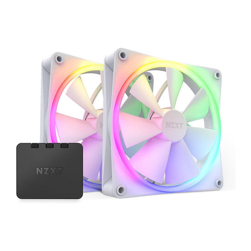 140mm NZXT F-Serie F140 RGB Lüfter Twin White 140mm RF-R14DF-W1