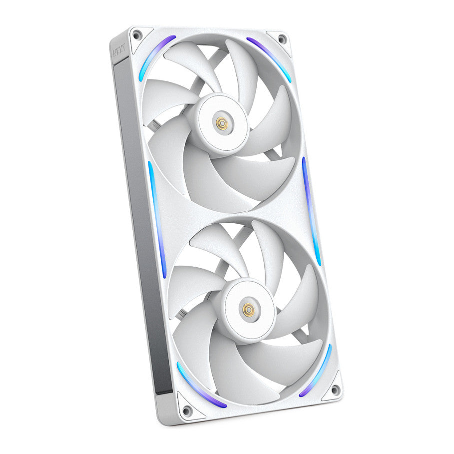280mm NZXT F-Serie F280X RGB Lüfter Single White RF-U28PN-W1