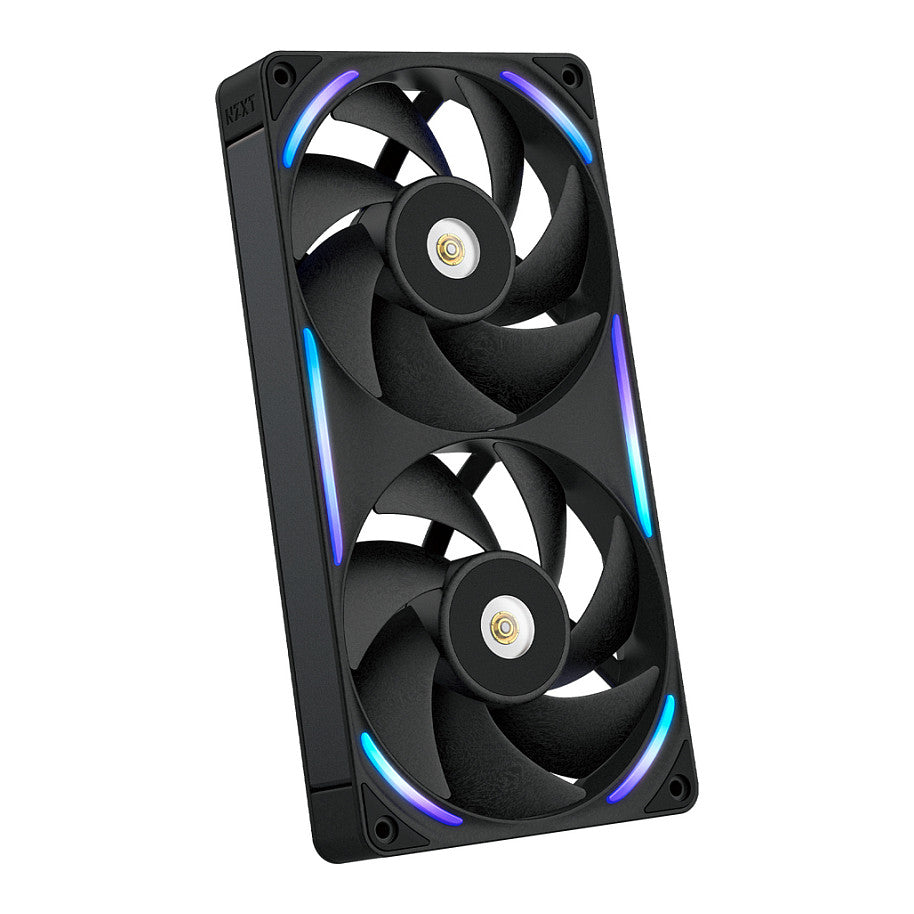 240mm NZXT F-Serie F240X RGB Lüfter Single Black RF-U24PN-B1