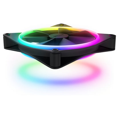 120mm NZXT F-Serie F120 RGB DUO Lüfter Single Black RF-D12SF-B1