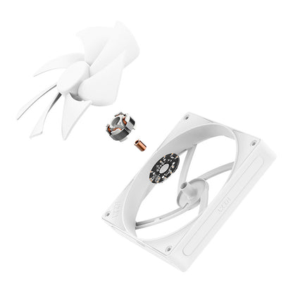 140mm NZXT F-Serie F140P Lüfter White RF-P14SF-W2