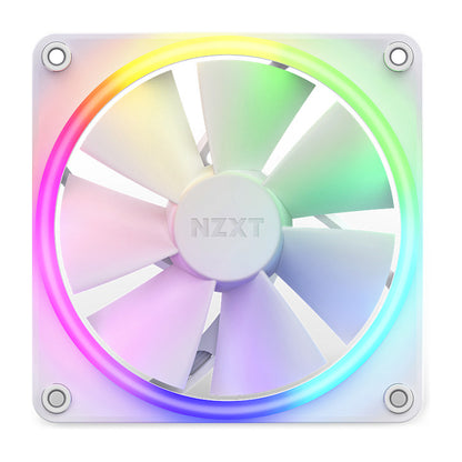 120mm NZXT F-Serie F120 RGB Lüfter Triple White RF-R12TF-W1