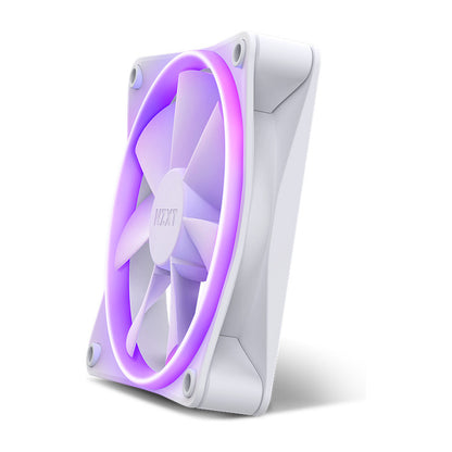 120mm NZXT F-Serie F120 RGB Lüfter Triple White RF-R12TF-W1