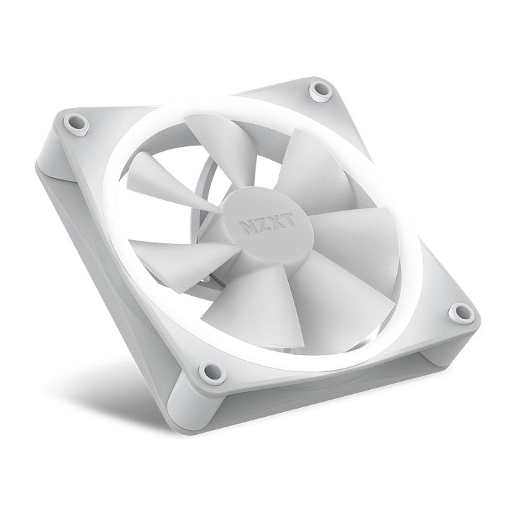120mm NZXT F-Serie F120 RGB Lüfter Triple White RF-R12TF-W1
