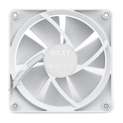 120mm NZXT F-Serie F120 RGB Lüfter Triple White RF-R12TF-W1