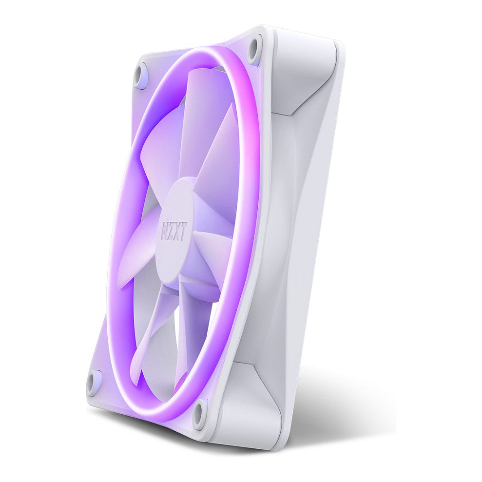 120mm NZXT F-Serie F120 RGB Lüfter White RF-R12SF-W1
