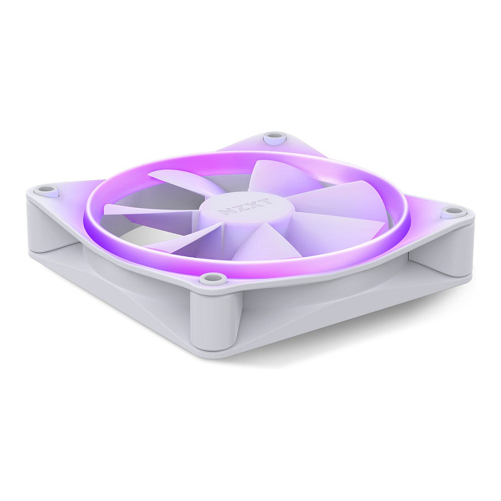 120mm NZXT F-Serie F120 RGB Lüfter White RF-R12SF-W1