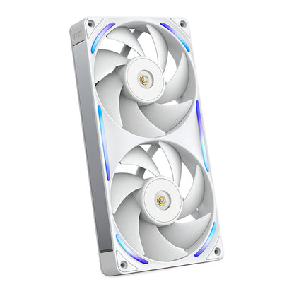 240mm NZXT F-Serie F240X RGB Lüfter Single White RF-U24PN-W1