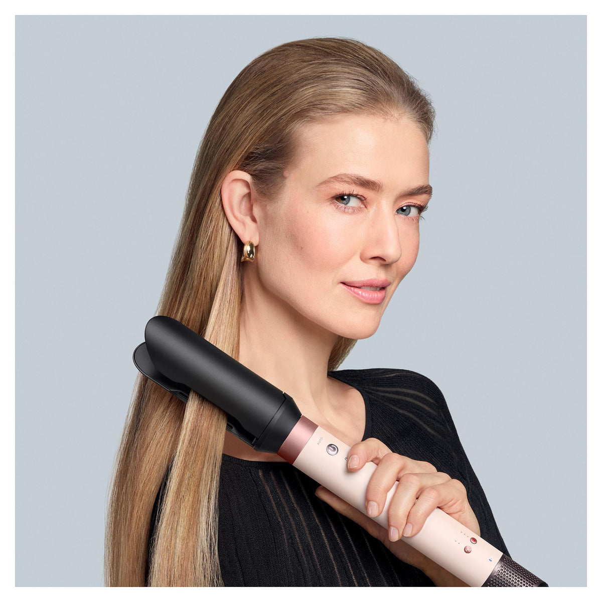Airwrap Co-anda2x Straight & Wavy Multistyler Ceramic Pink/Rosegold