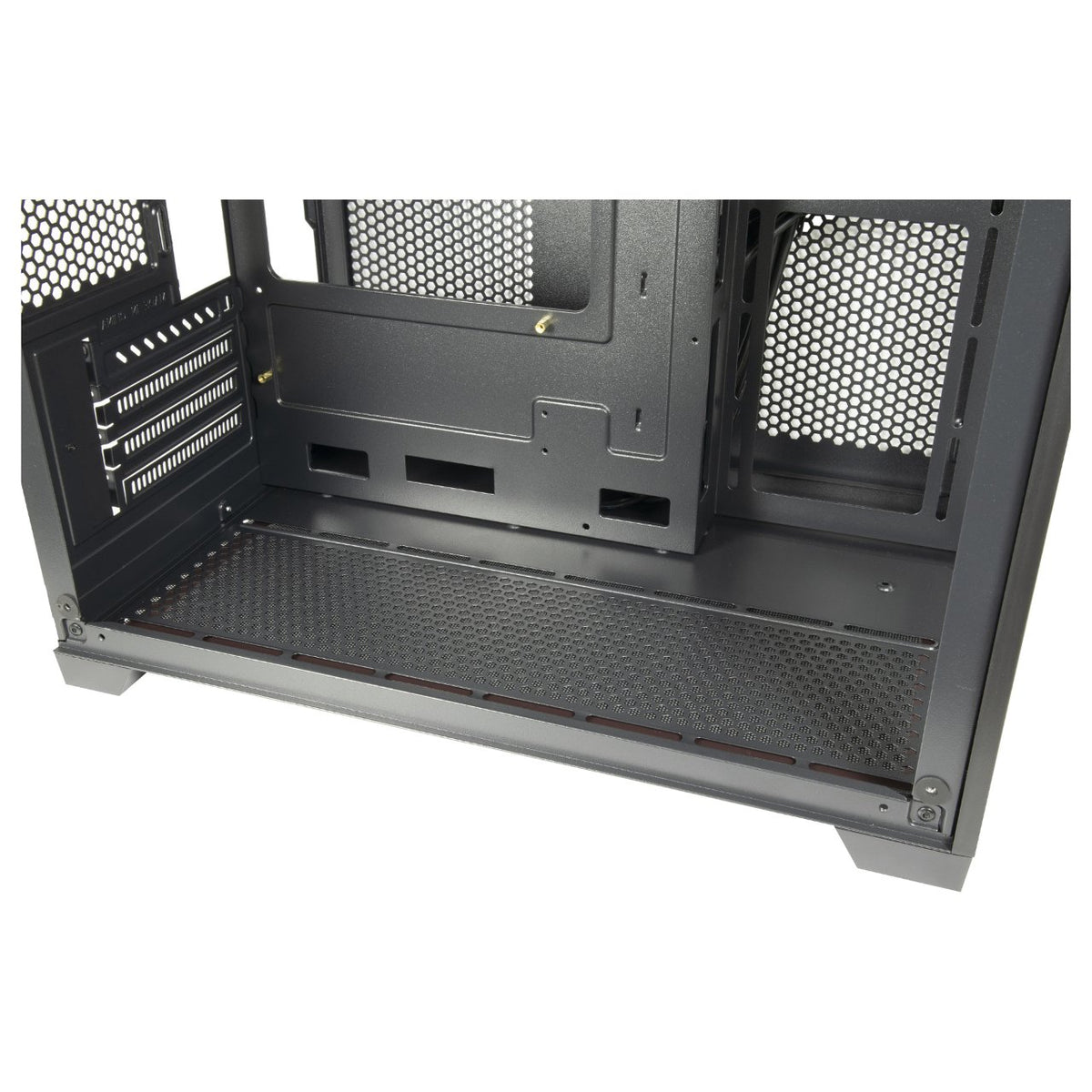 Midi Inter-Tech Gaming-Gehäuse Micro-ATX C-501 Aspect schwarz