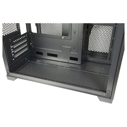 Midi Inter-Tech Gaming-Gehäuse Micro-ATX C-501 Aspect schwarz