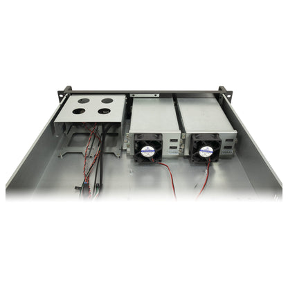 Inter-Tech IPC 2U-2504 (schwarz, 2 Hheneinheiten)