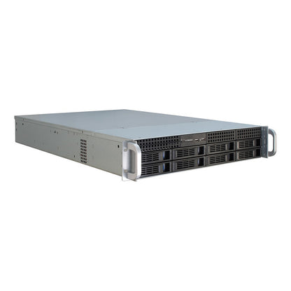 Inter-Tech 48.3cm IPC 2U-2408 2HE STORAGE