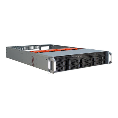 Inter-Tech 48.3cm IPC 2U-2408 2HE STORAGE