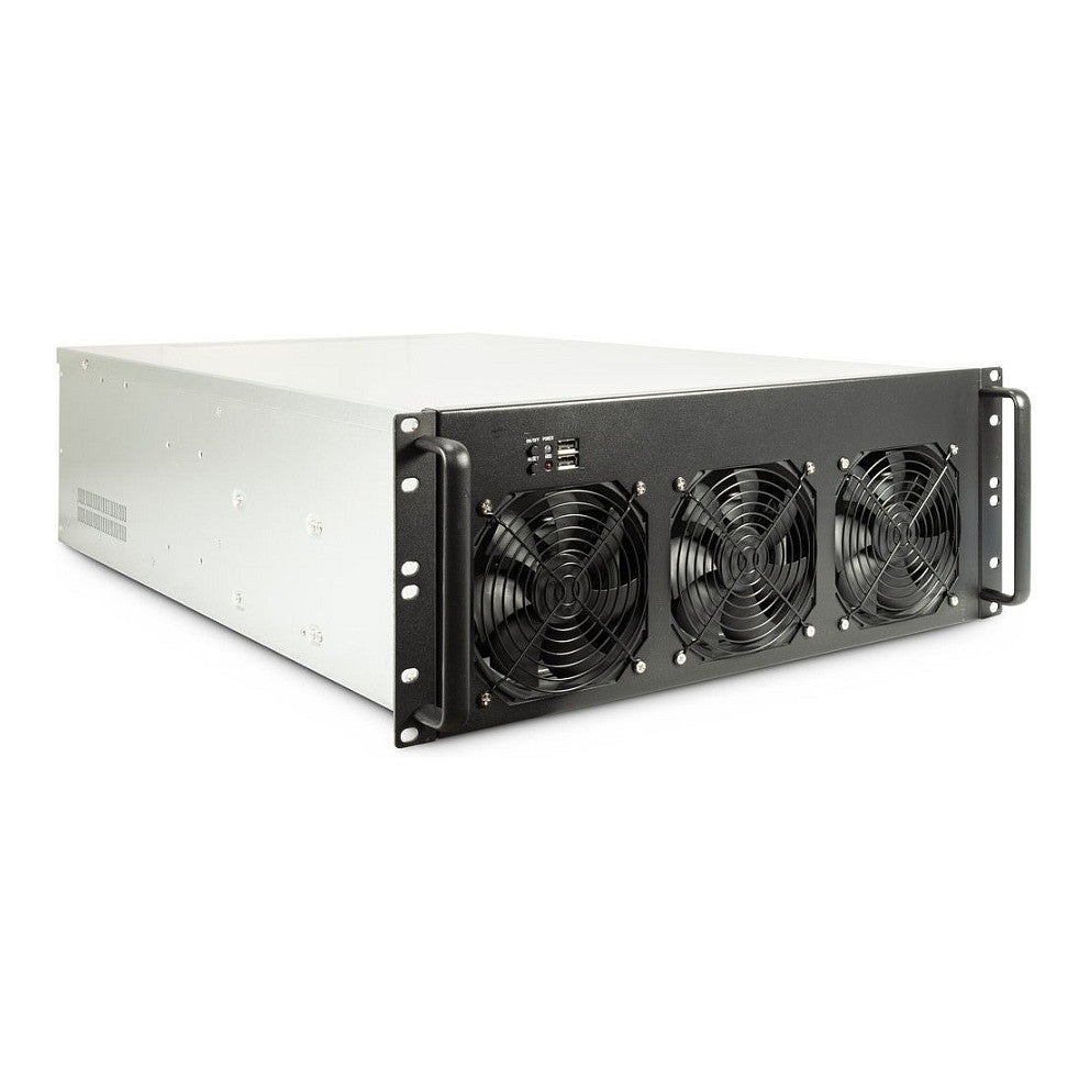 19" Inter-Tech 4F28 MINING-RACK (schwarz)