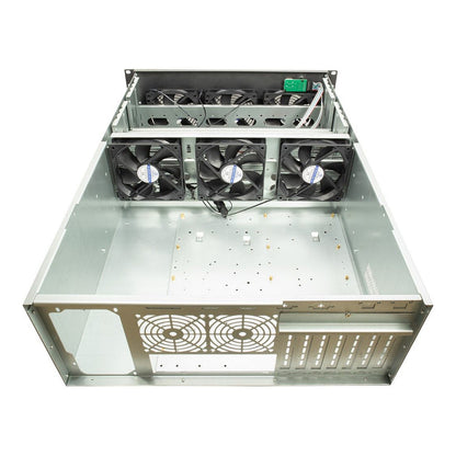 19" Inter-Tech 4F28 MINING-RACK (schwarz)
