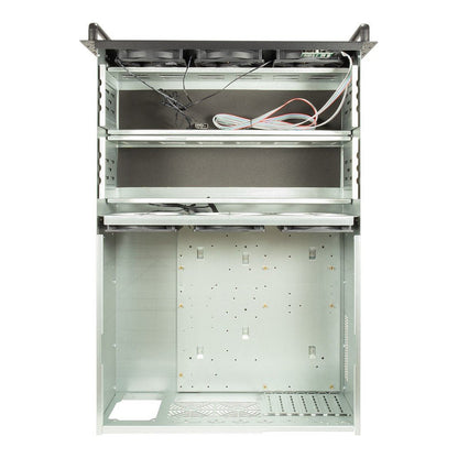 19" Inter-Tech 4F28 MINING-RACK (schwarz)