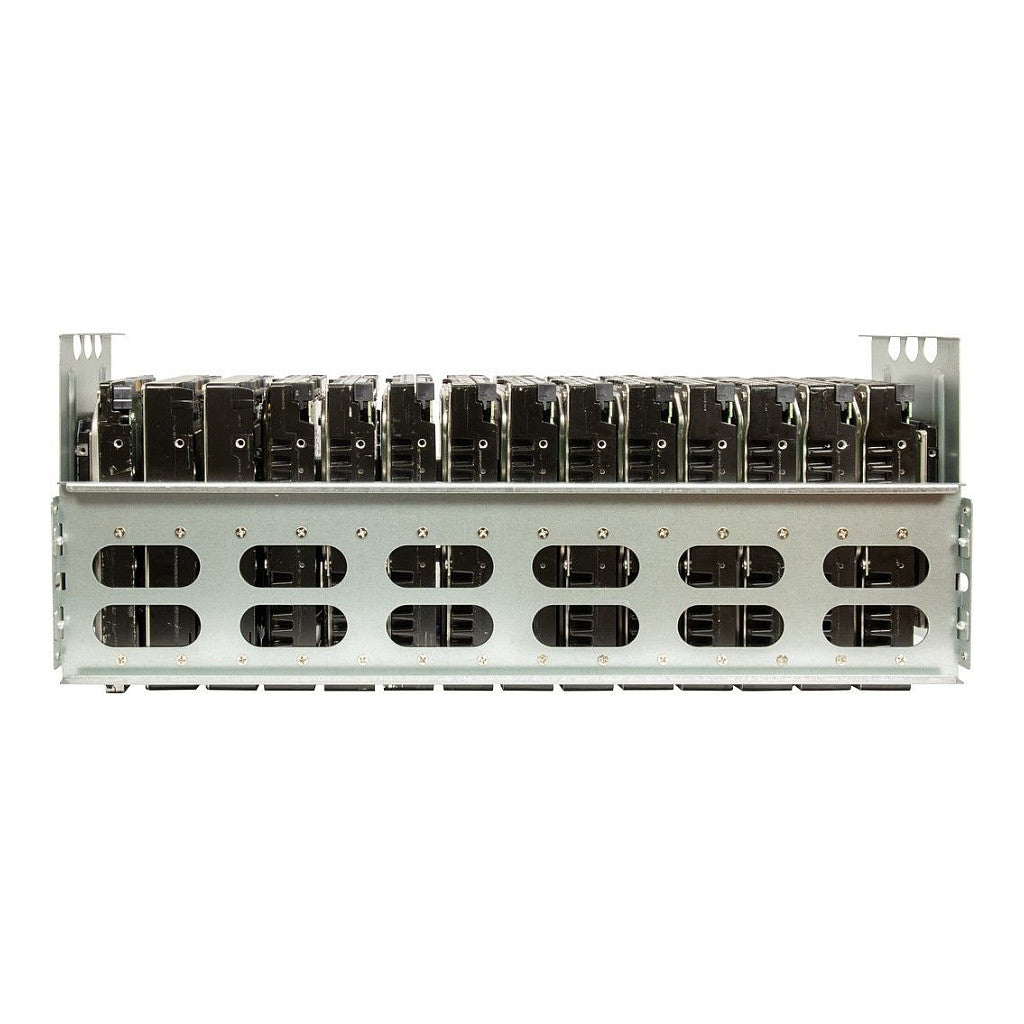 19" Inter-Tech 4F28 MINING-RACK (schwarz)