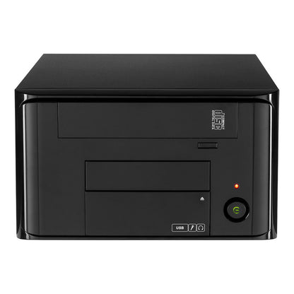 Inter-Tech Mini ITX MI-008 black 2X USB3.0,138x220x340mm