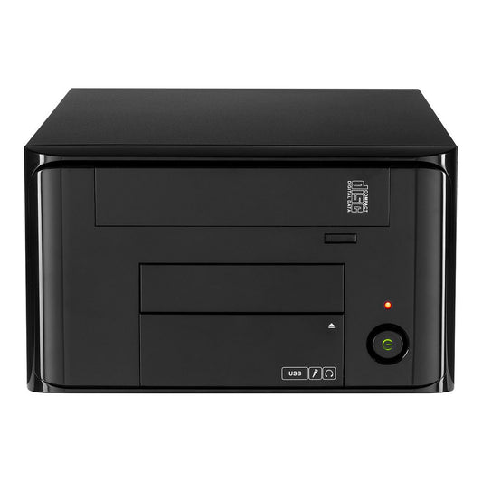 Inter-Tech Mini ITX MI-008 black 2X USB3.0,138x220x340mm