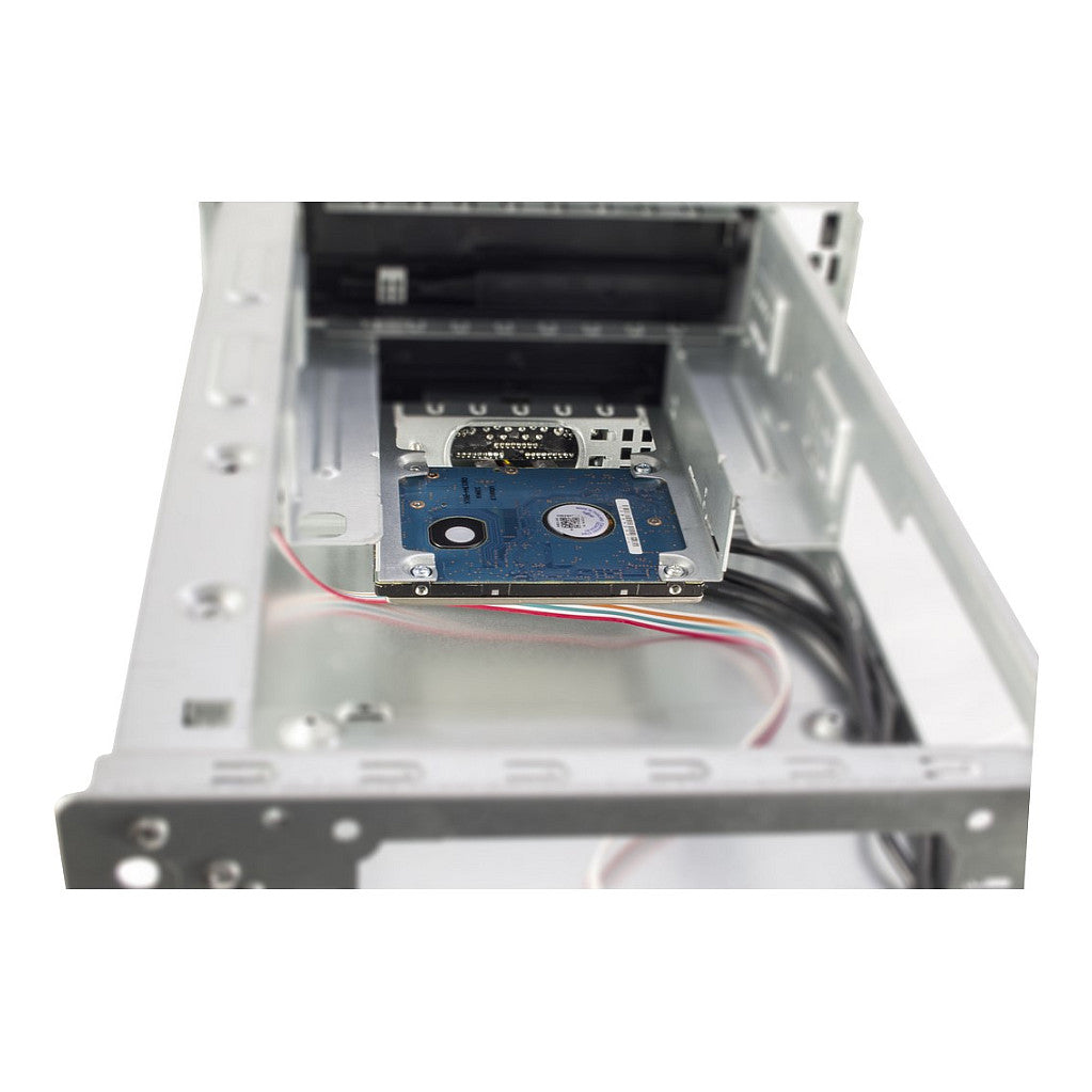 Inter-Tech Mini ITX MI-008 black 2X USB3.0,138x220x340mm