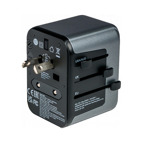 Verbatim Universal Reiseadapter UTA-03 2xUSB-A,3xUSB-C retail