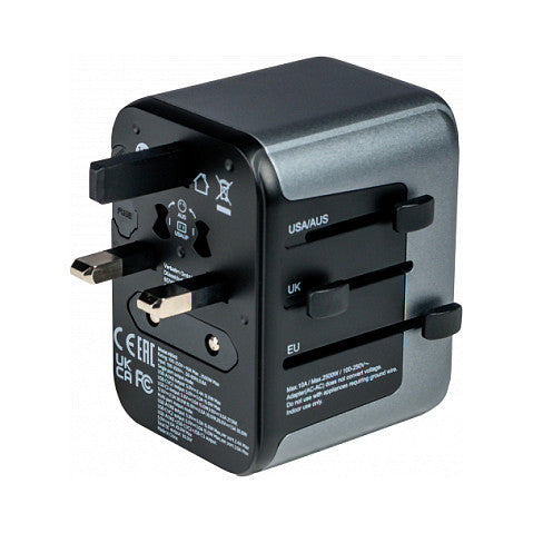 Verbatim Universal Reiseadapter UTA-03 2xUSB-A,3xUSB-C retail