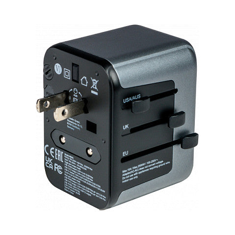 Verbatim Universal Reiseadapter UTA-03 2xUSB-A,3xUSB-C retail